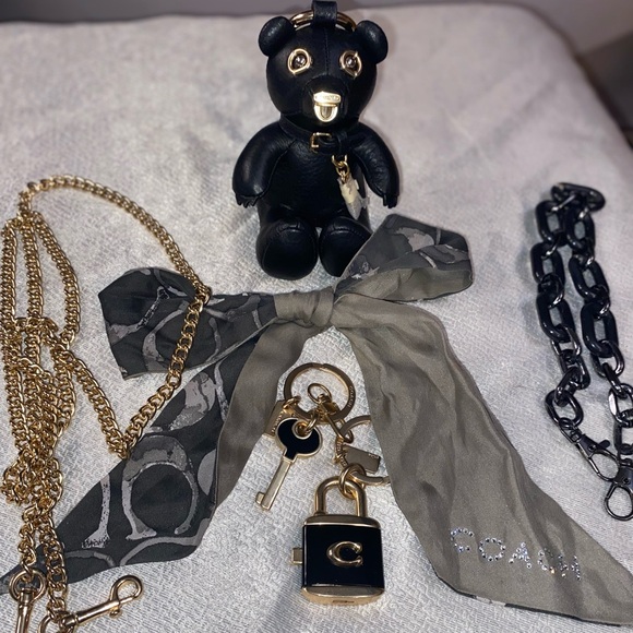 Coach Black and Gold Accessories Set - Picture 1 of 3